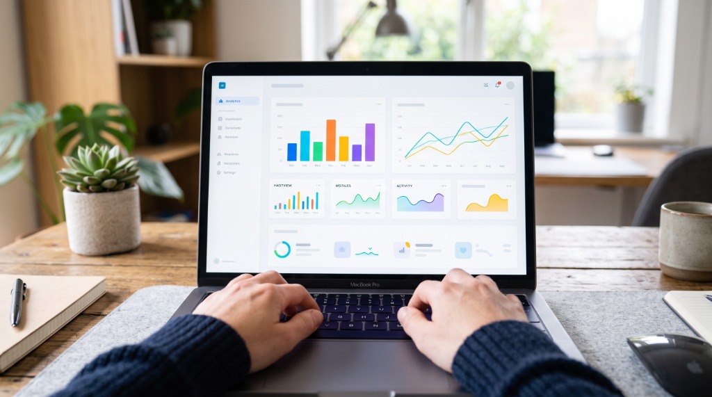 Plataforma Web Notebook Mockup